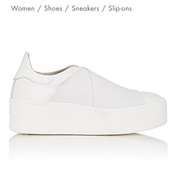 barneys white sneakers